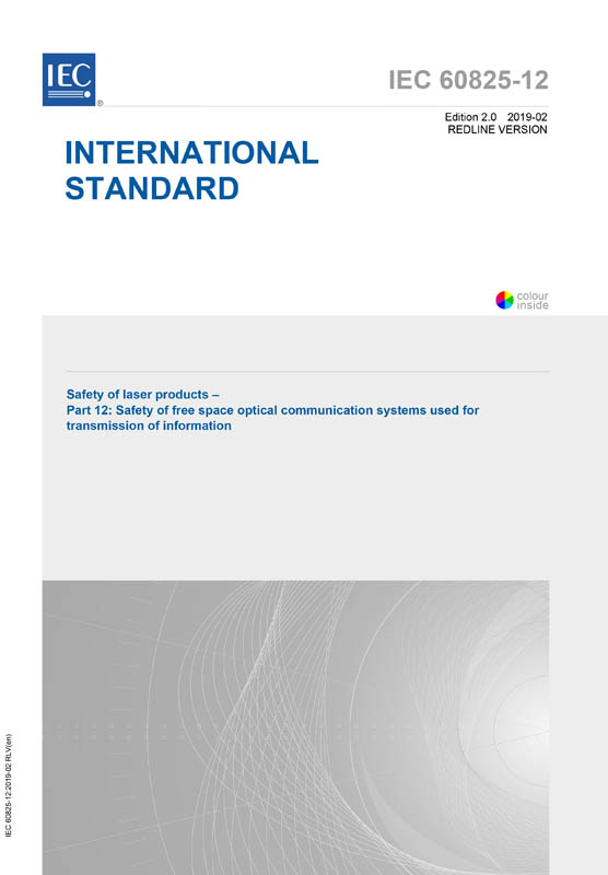 Cover IEC 60825-12:2019 RLV